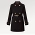 루이비통 Anchor Button Leather Accent Coat 앵커 버튼 레더 액센트 코트 1ABC6S