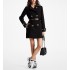 루이비통 Anchor Button Leather Accent Coat 앵커 버튼 레더 액센트 코트 1ABC6S