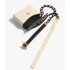 샤넬 벨트 백 Shiny Lambskin &amp; Lacquered Metal Black, Lilac, Ecru &amp; Silver  AP3249 B10401 NM951
