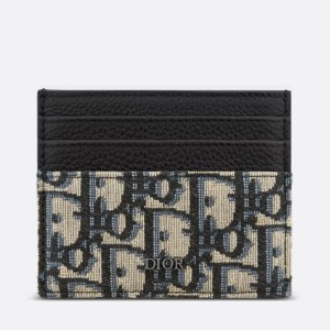 DIOR 오블리크 카드지갑 2ESCH135YSE