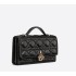 디올 DIOR 탑 핸들 클러치 백 까나쥬 블랙 S0980ONMJ_M900