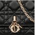 디올 DIOR 탑 핸들 클러치 백 까나쥬 블랙 S0980ONMJ_M900