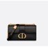 디올 DIOR 30 Montaigne 몽테인 체인 백 스몰 블랙 M9334UHEL_M900