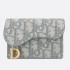 DIOR 오블리크 새들 플랩 카드 지갑 S5611CTZQ M932