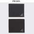 프라다 남성 로고 사피아노 가죽 반지갑 블랙 24FW 2MO513 QHH F0002